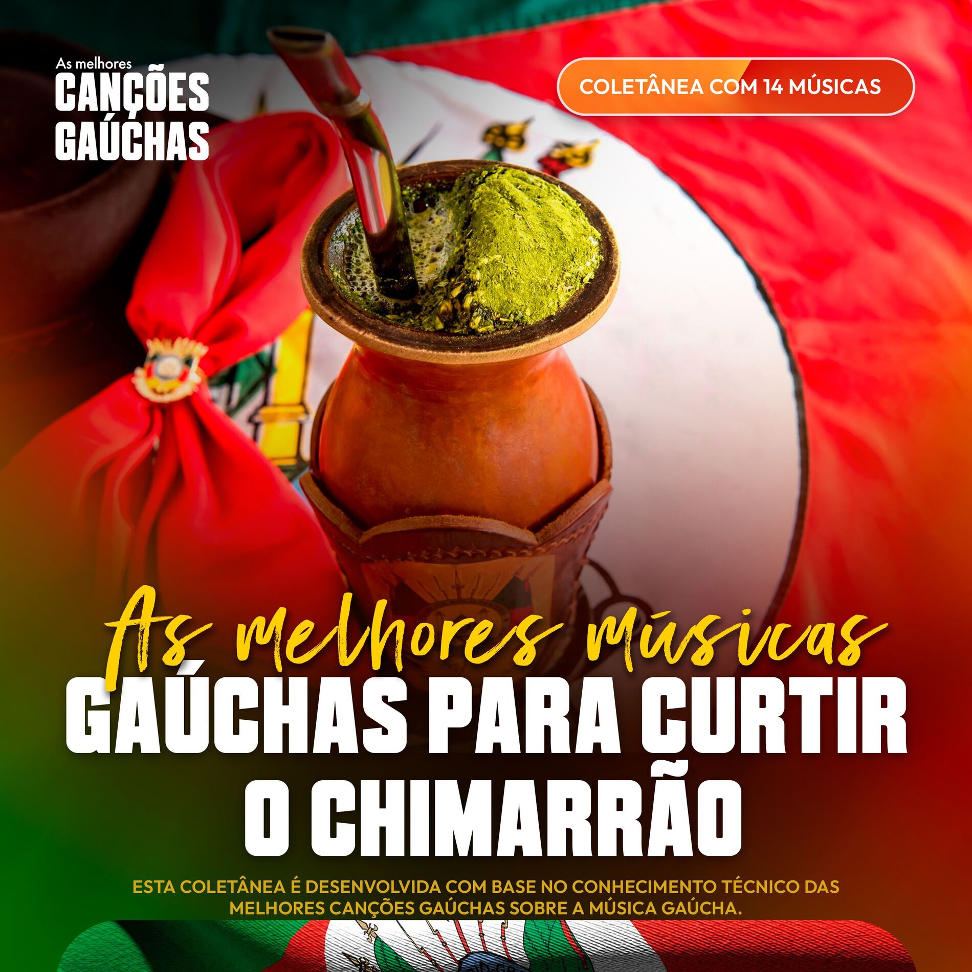 Album cover of AS MELHORES MÚSICAS GAÚCHAS PARA CURTIR O CHIMARRÃO