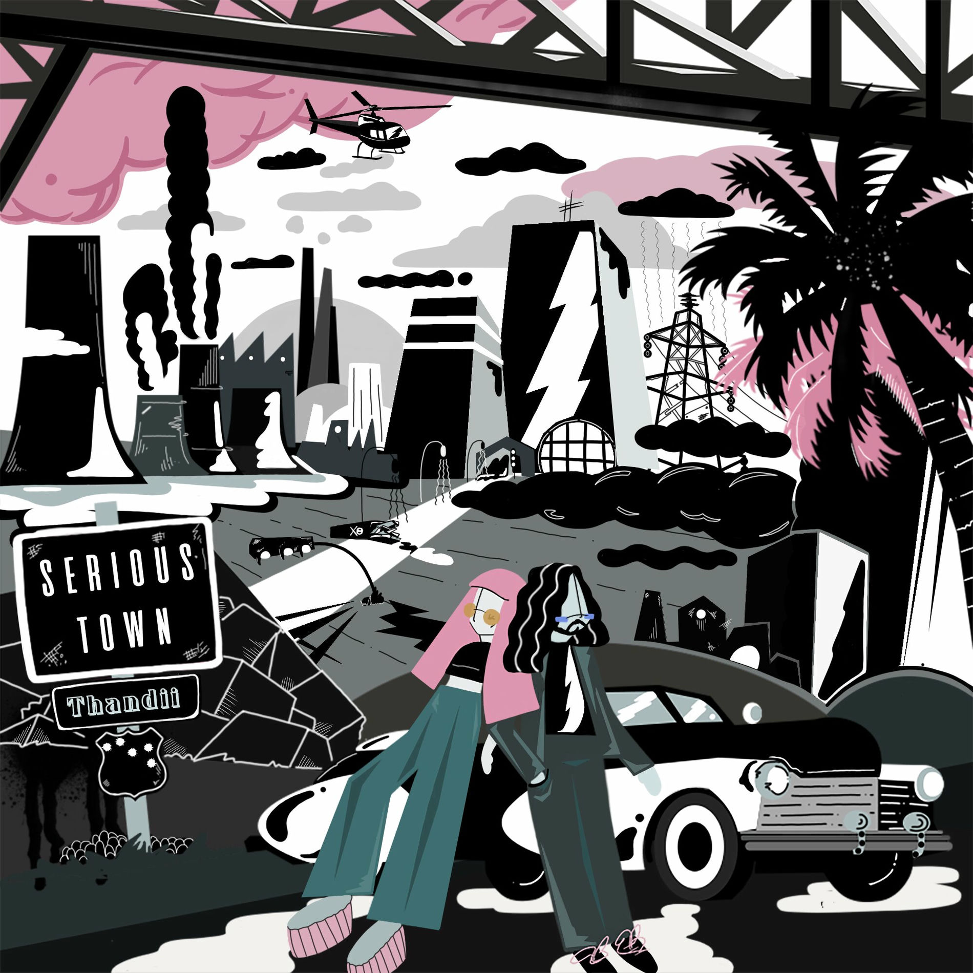 Album cover of Serious Town