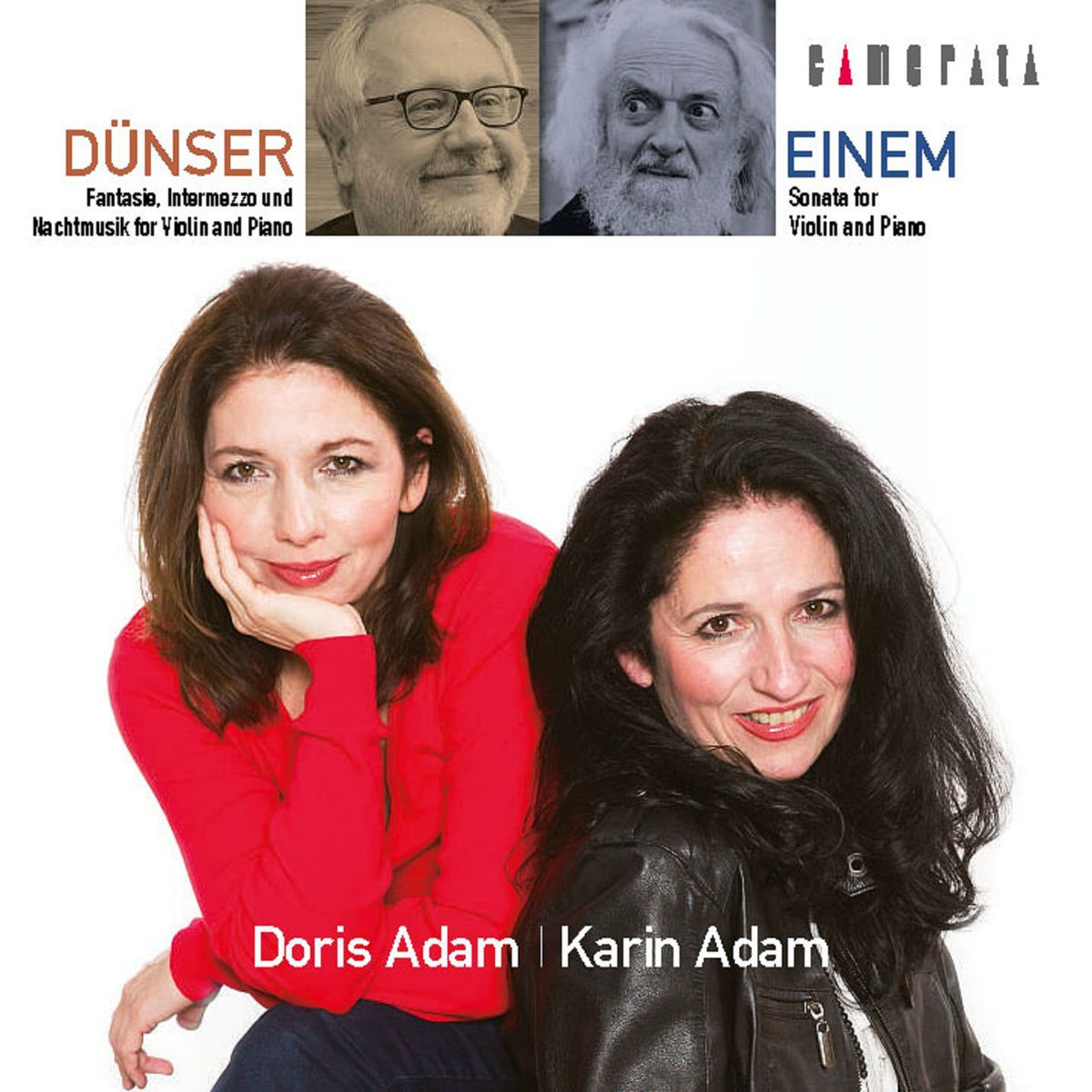 Album cover of Von Einem & Dünser: Works for Violin and Piano