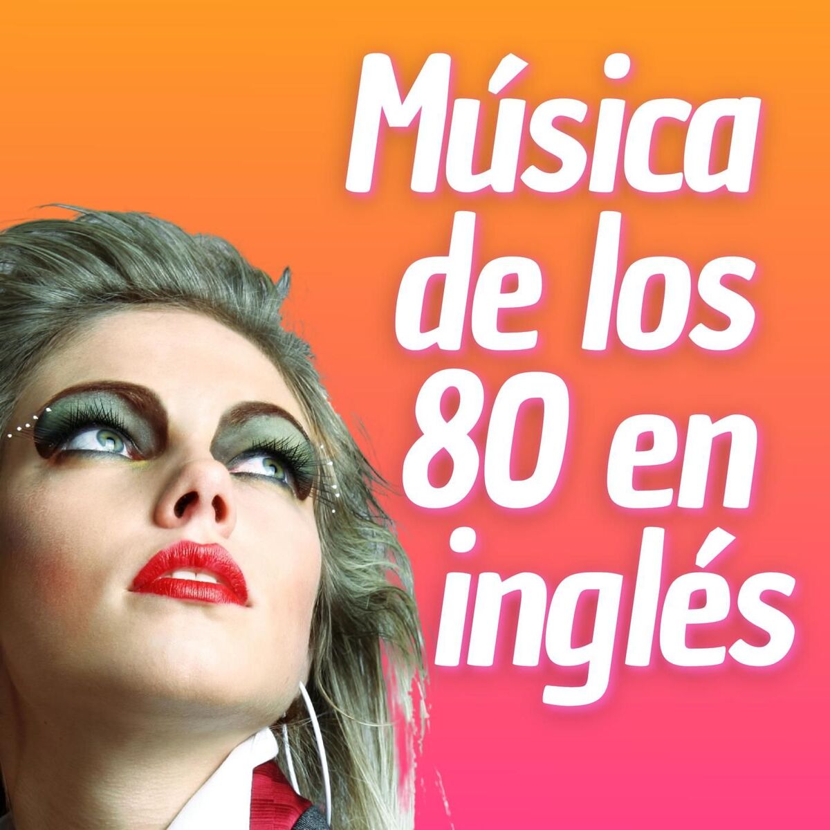 Album cover of Música de los 80 en inglés