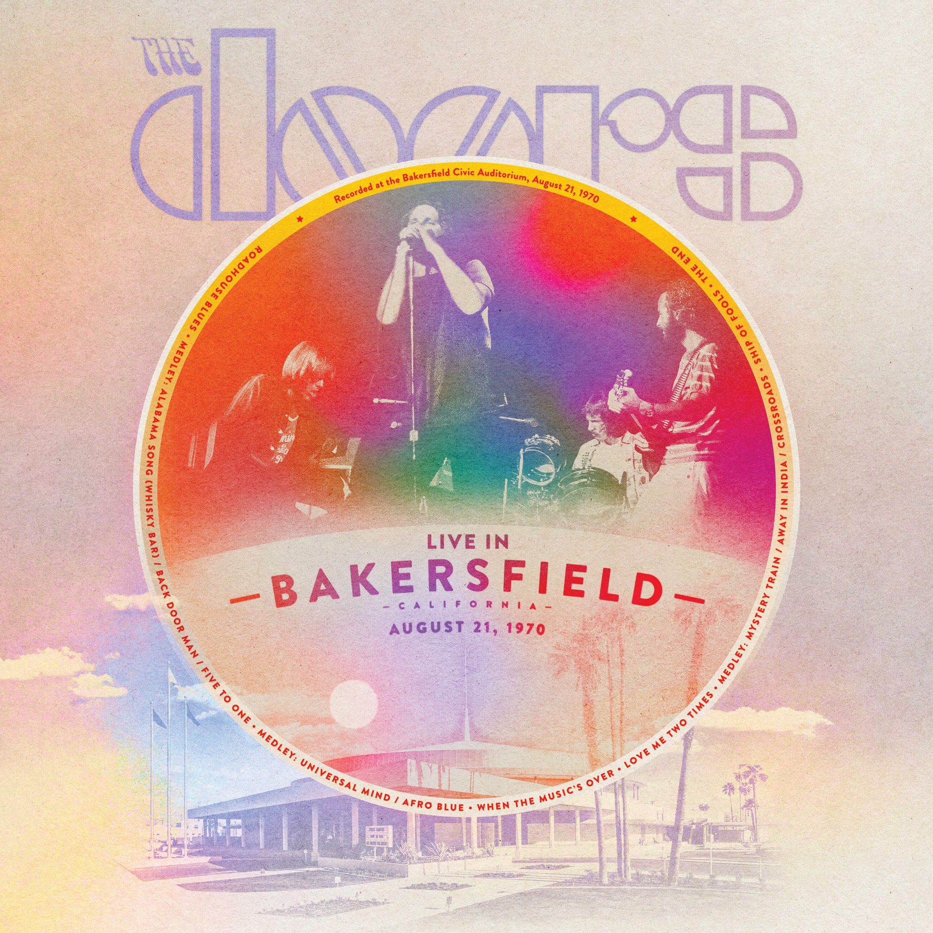 Album cover of Live at Bakersfield, August 21, 1970