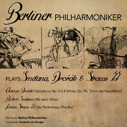 Cover of Berliner Philharmoniker Plays Smetana, Dvořák & Strauss II
