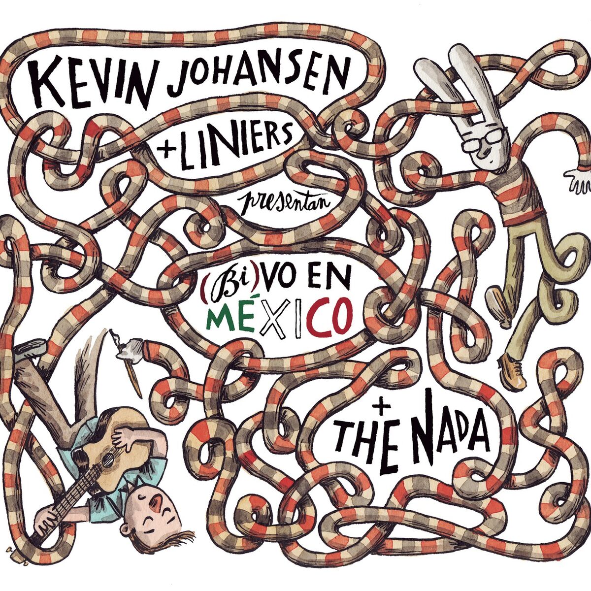 Album cover of Kevin Johansen + Liniers + The Nada: (Bi)vo en México