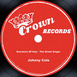 Cover of Souvenirs Of Italy - The Street Singer