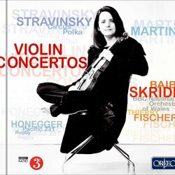 Cover of Stravinsky, Martin & Honegger: Violin Concertos & Orchestral Works