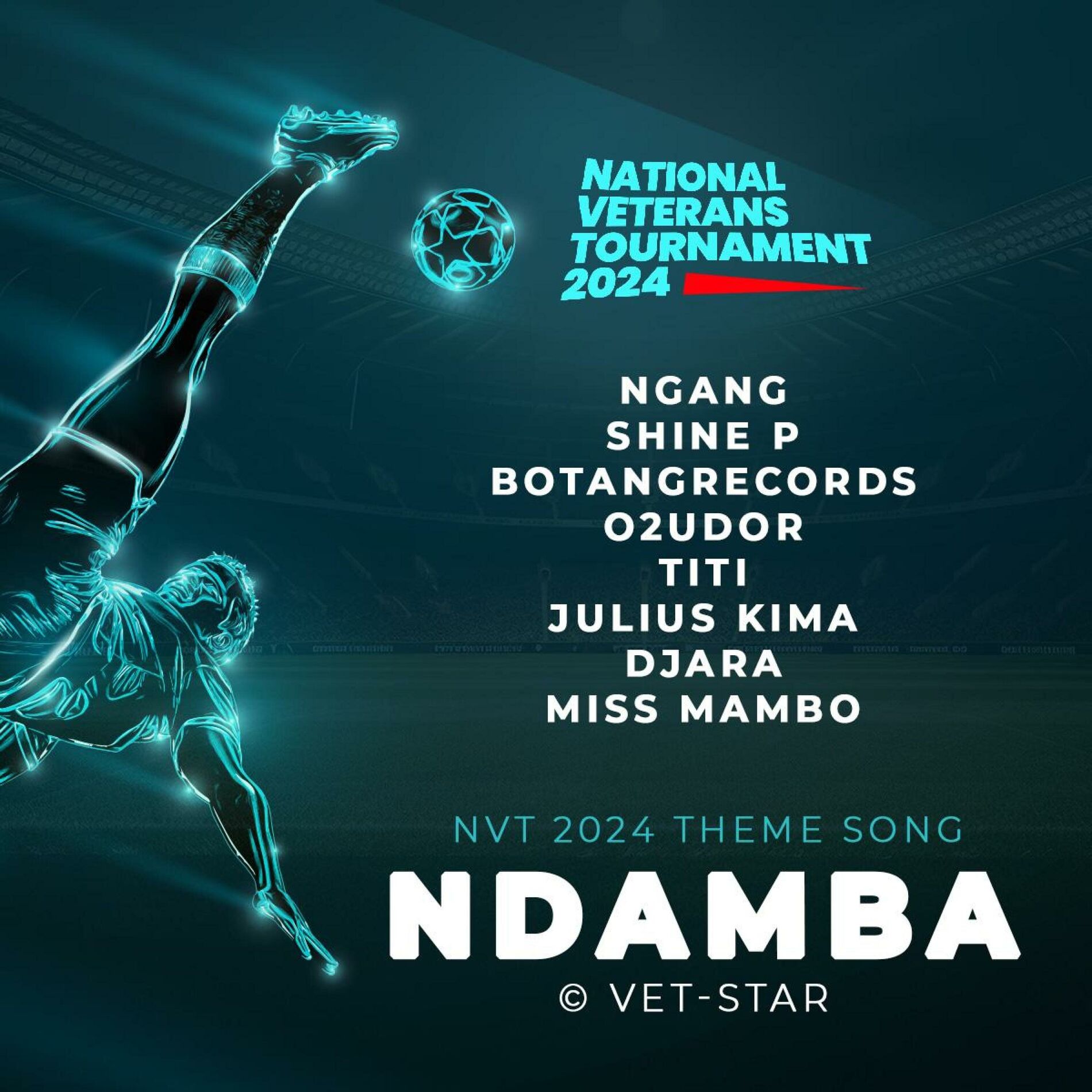 Album cover of NDAMBA (feat. Shine P, Botangrecords, O2udor, Titi, Julius Kima, Djara & Miss Mambo) [II]