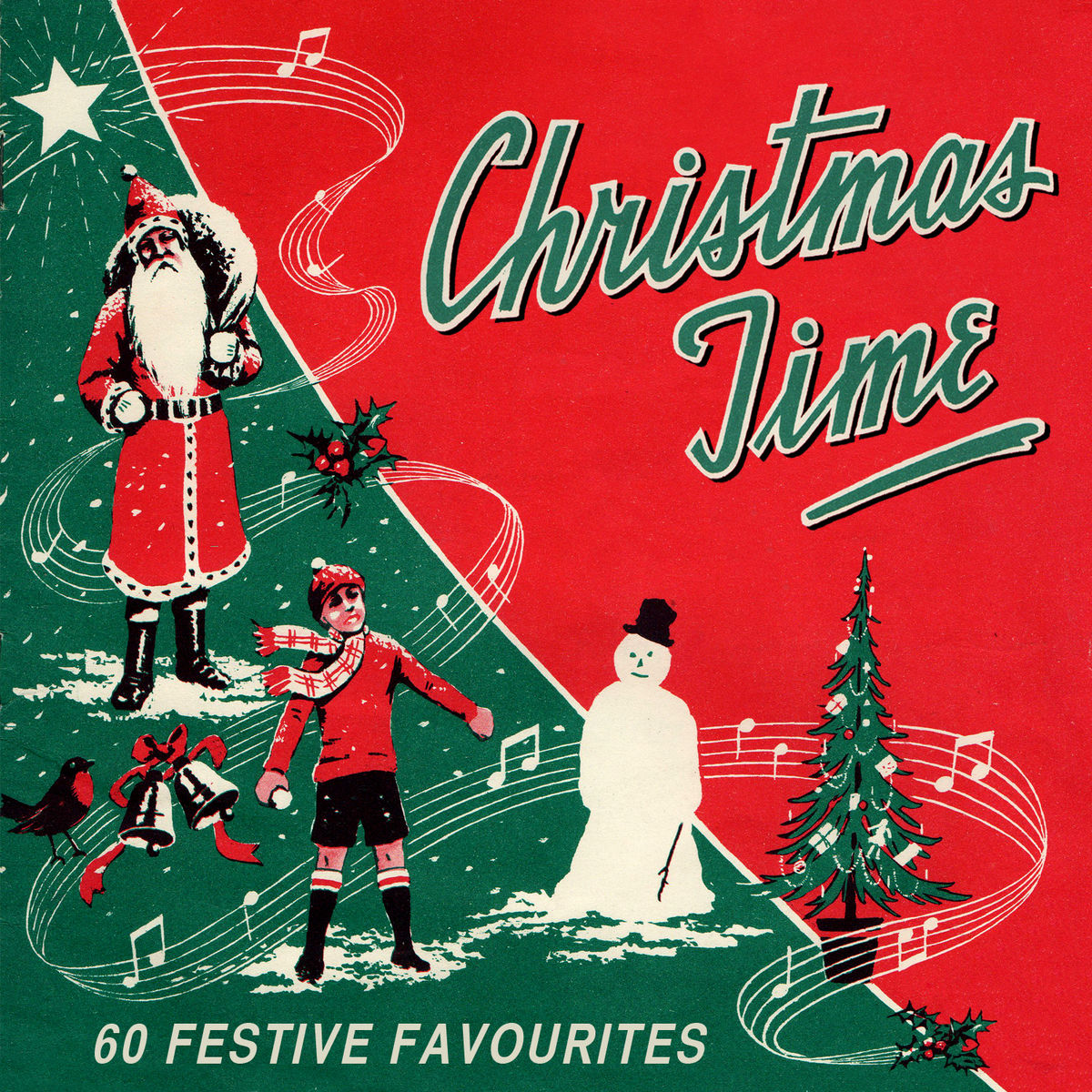 Album cover of Christmas Time - 60 Festive Favourites