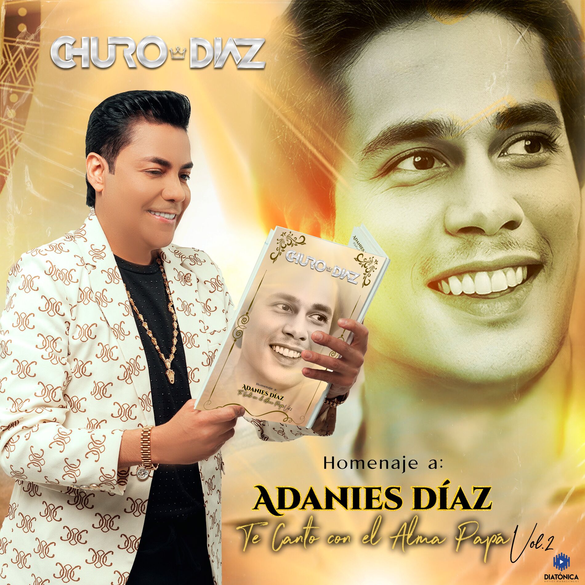 Album cover of Homenaje a Adanies Díaz, Te Canto Con el Alma Papá, Vol. 2