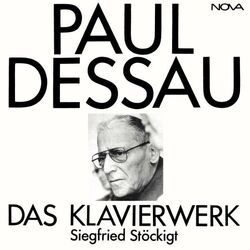 Cover of Dessau: Das Klavierwerk