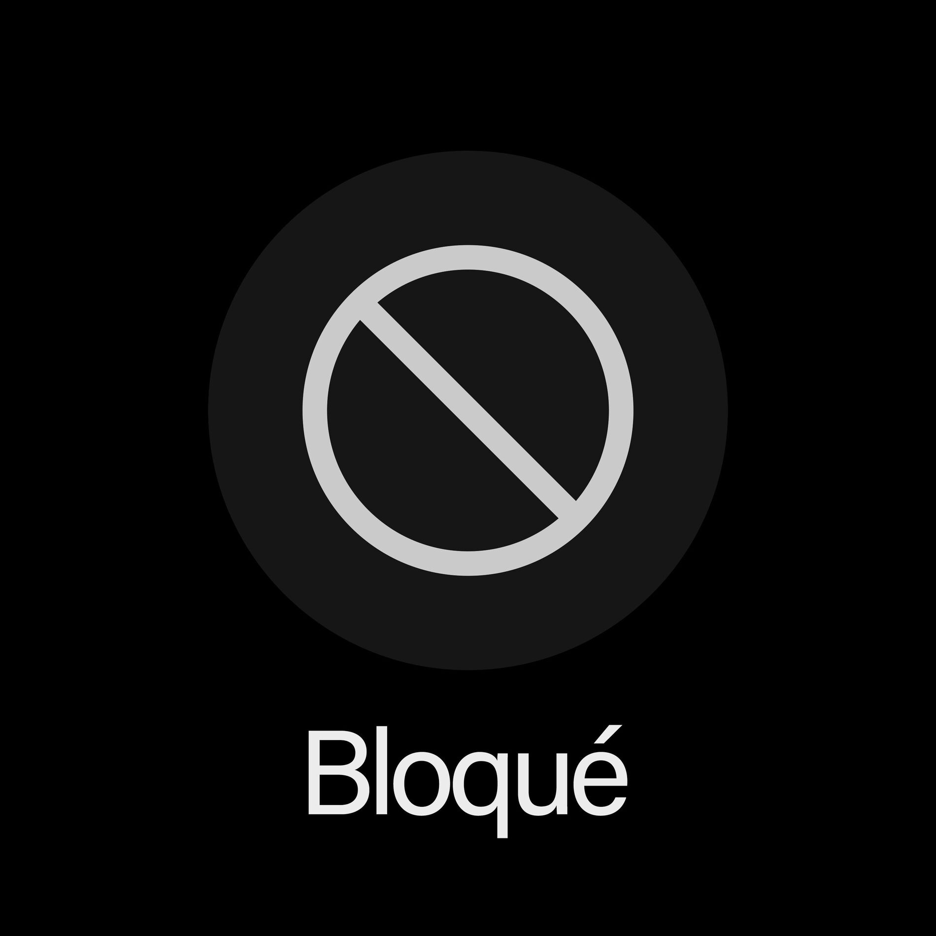 Album cover of Bloqué