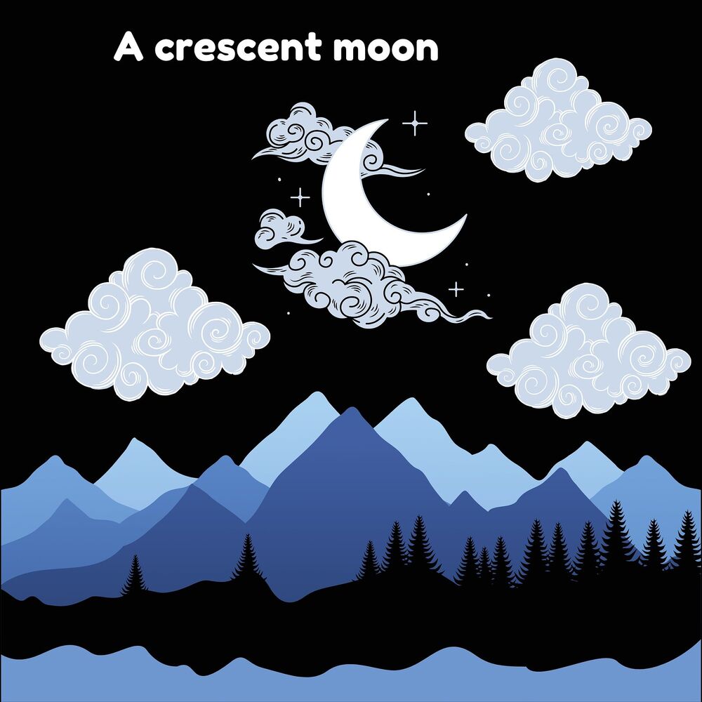 Picture of A Crescent Moon
