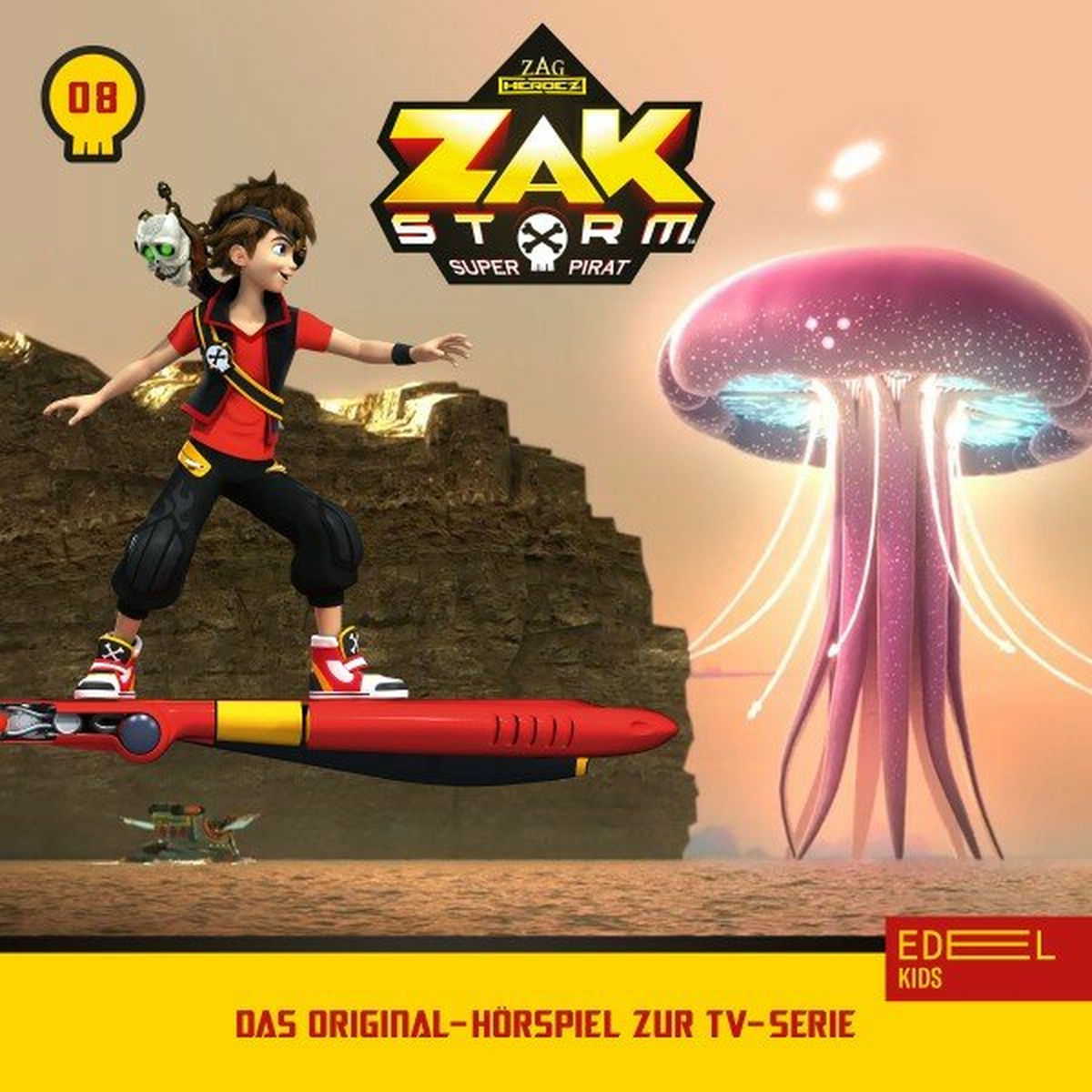 Album cover of Folge 8: Ein neuer Freund / Der Gefangene auf der Geisterinsel (Das Original-Hörspiel zur TV-Serie)