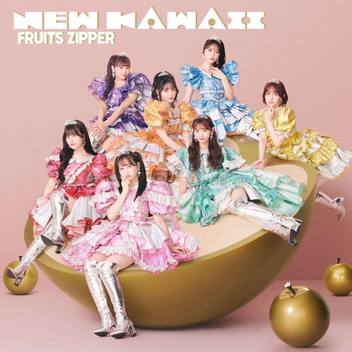 FRUITS ZIPPER NEW KAWAII サイン入りポスター FRUITS ZIPPER 1stアルバム「NEW KAWAII」発売記念ラッフルくじ