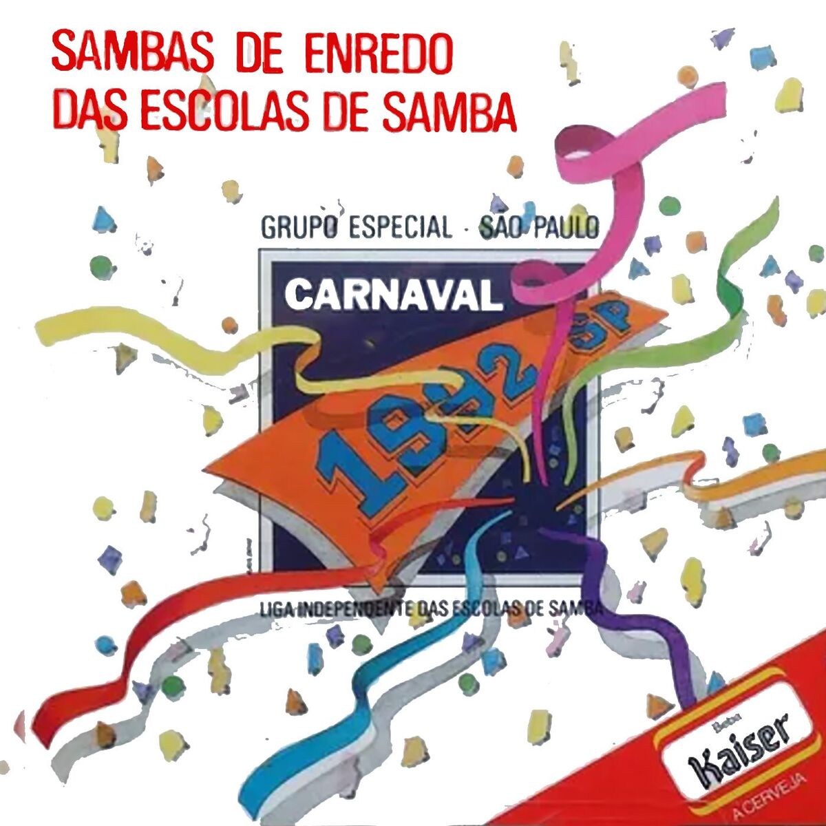 Album cover of Sambas de Enredo das Escolas de Samba - Carnaval São Paulo 1992 (Grupo Especial)