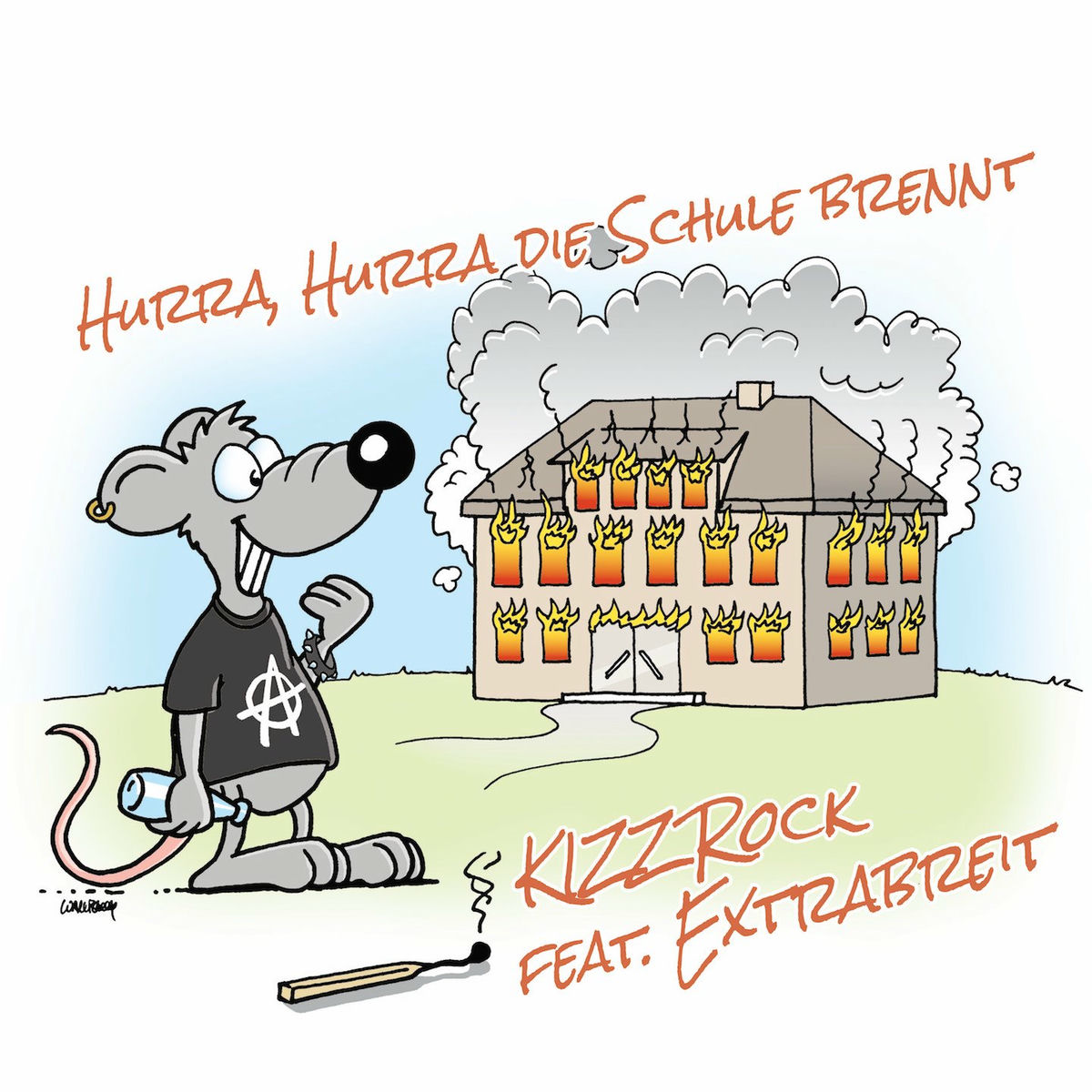 Album cover of Hurra, hurra, die Schule brennt
