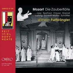 Cover of Mozart: Die Zauberflöte, K. 620 (Live at Salzburg Festival)