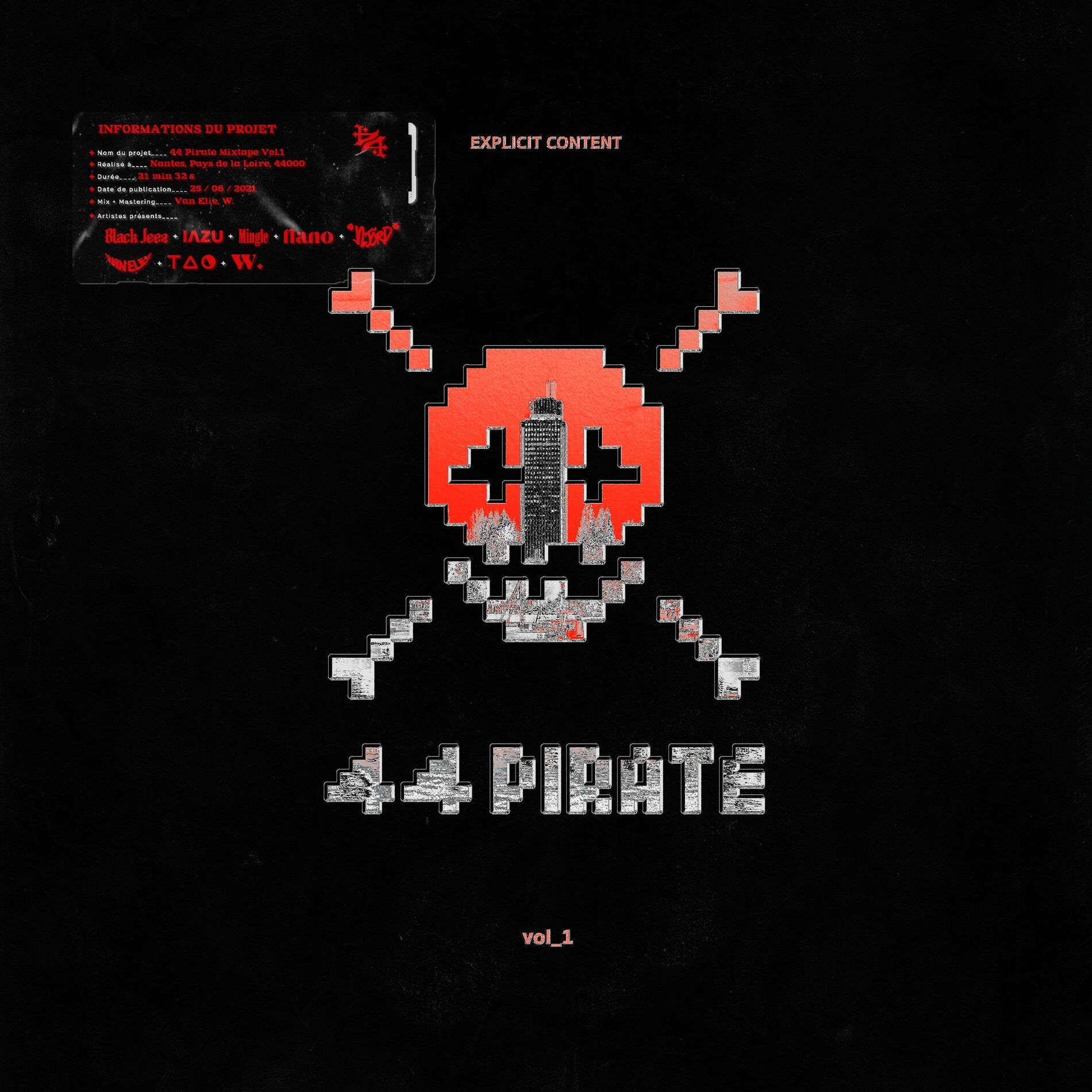 Album cover of 44 Pirate Mixtape, Vol. 1