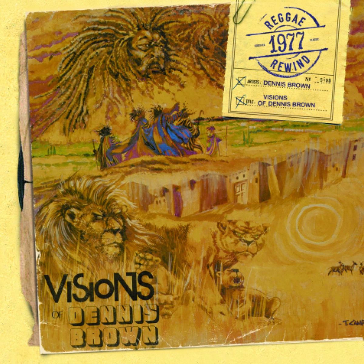 Album cover of Visions Of Dennis Brown