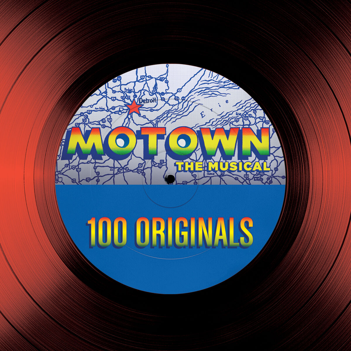 Album cover of Motown The Musical – 100 Originals
