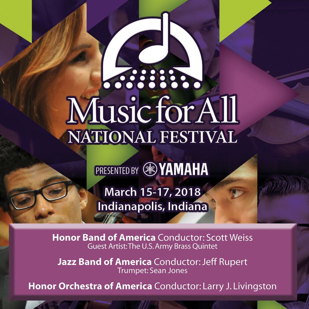 Picture of 2018 Music for All (Indianapolis, IN): Honor Band of America, Honor Jazz Band of America & Honor Orchestra of America [Live]