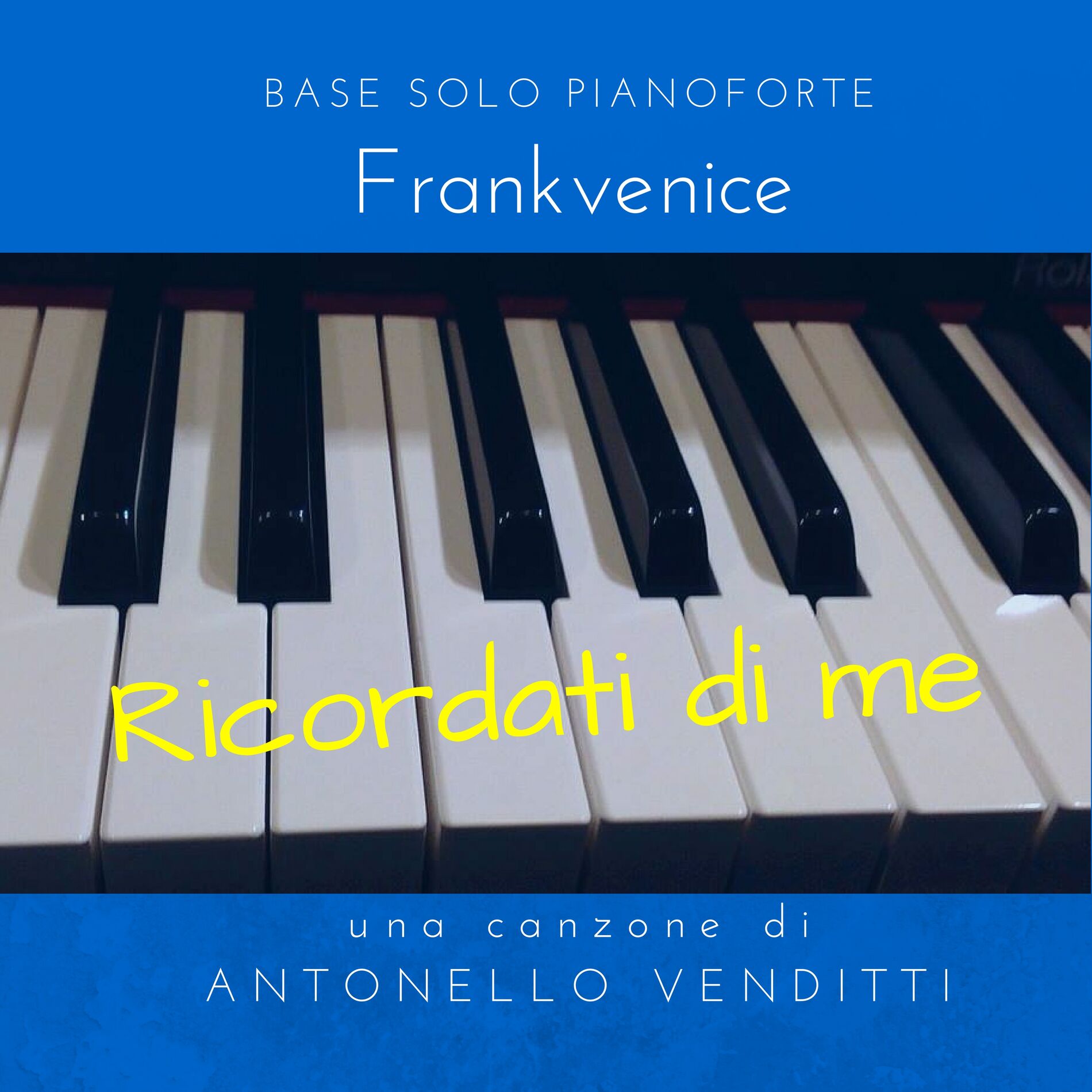 Album cover of Ricordati di me (base solo pianoforte)