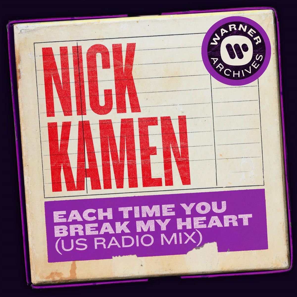 Album cover of Each Time You Break My Heart (US Radio Mix)