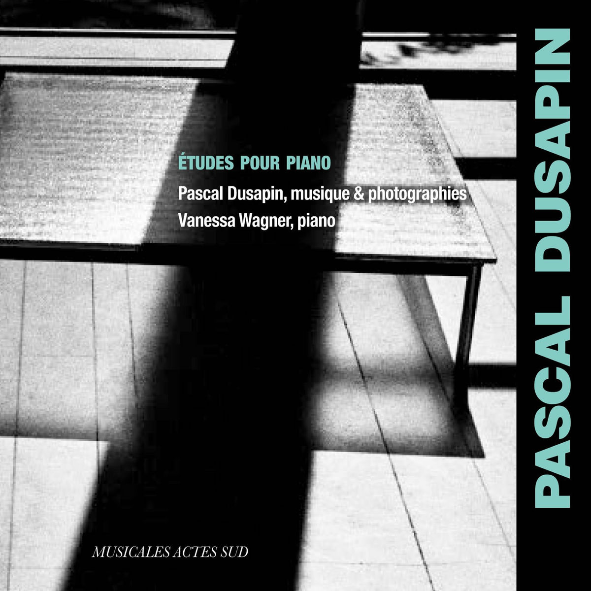 Album cover of Pascal Dusapin: Études pour piano