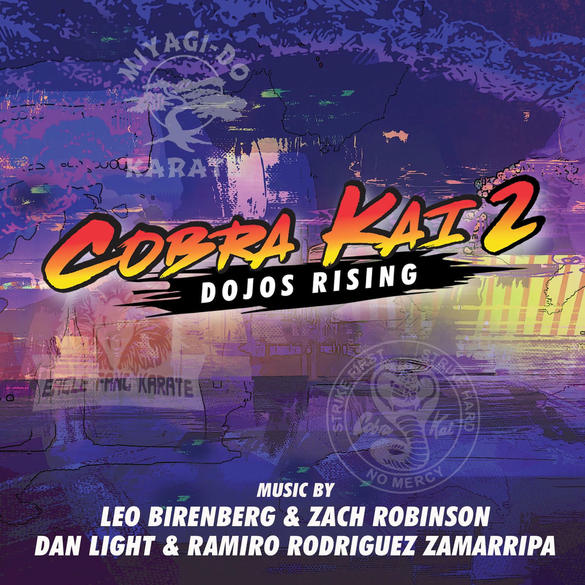 Album cover of Cobra Kai / Dojos Rising