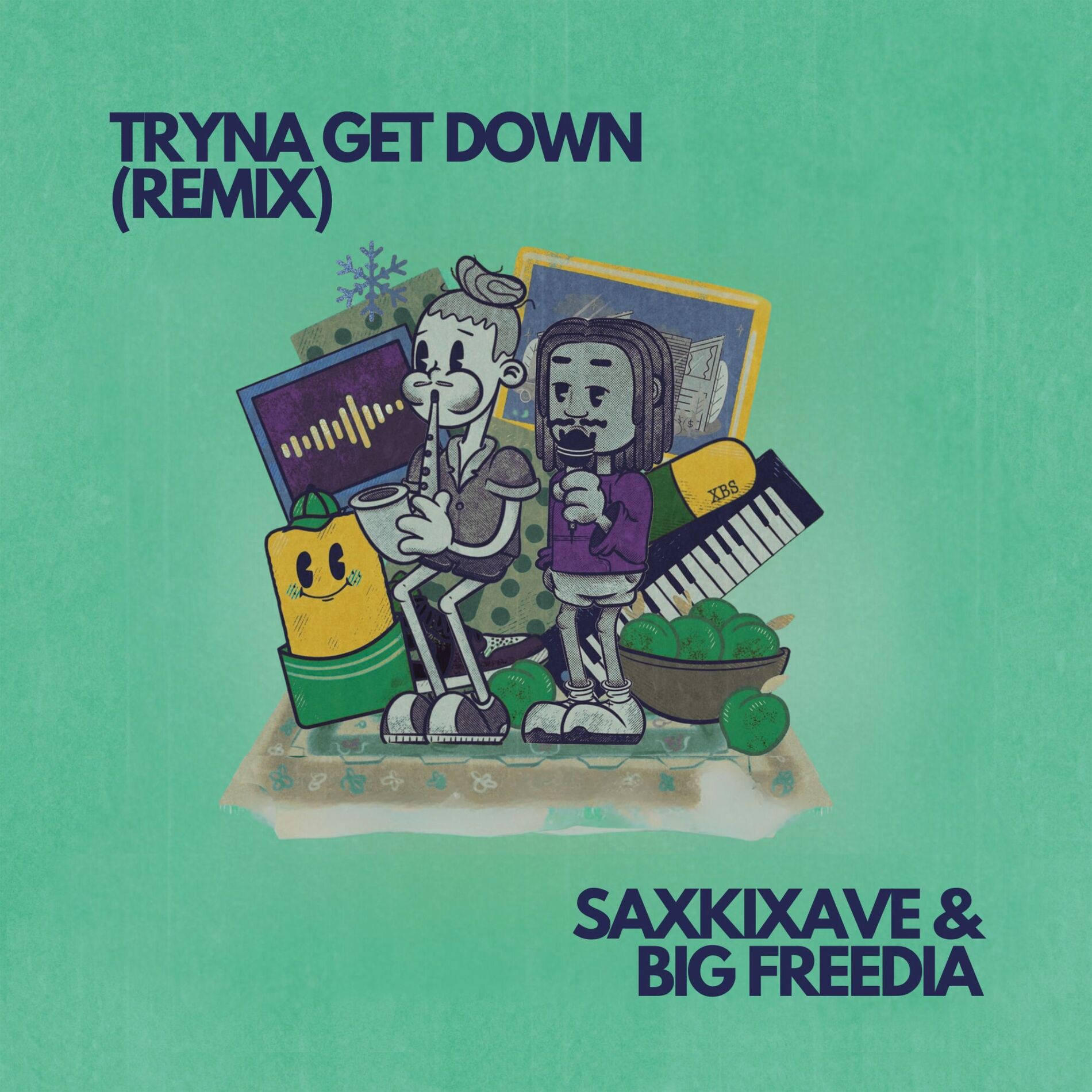 Album cover of Tryna Get Down (Remix)