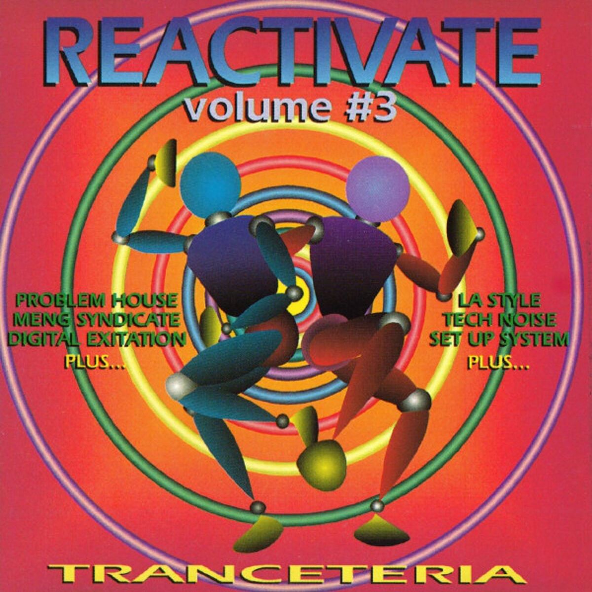 Album cover of Reactivate Volume 3 - Tranceteria