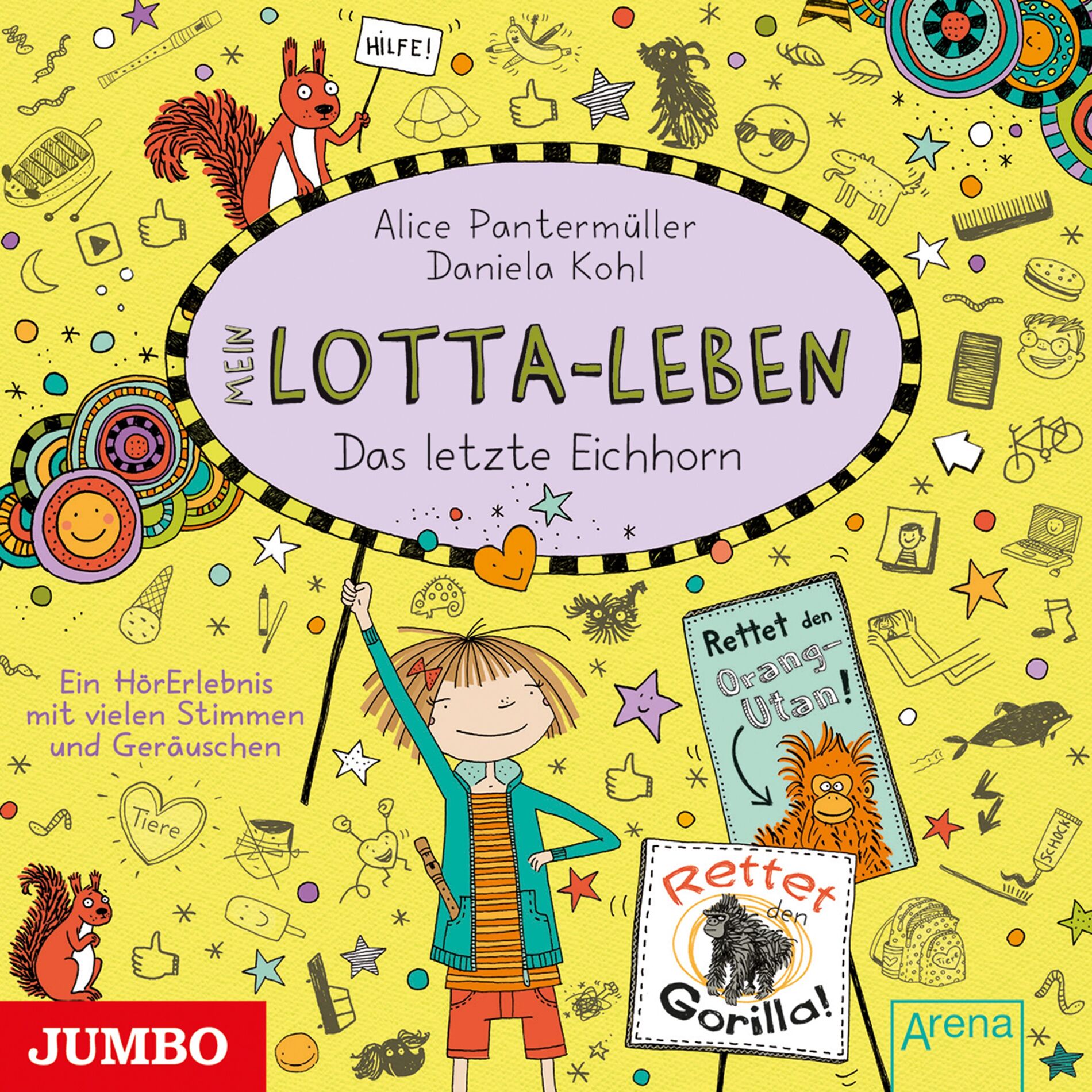 Album cover of Kapitel 1 & Kapitel 2.1 - Mein Lotta-Leben. Das letzte Eichhorn [Band 16]