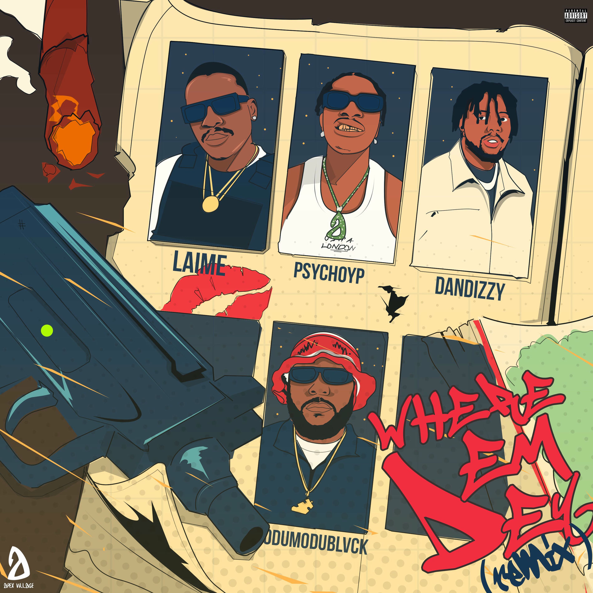 Album cover of Where Dem Dey (Remix)