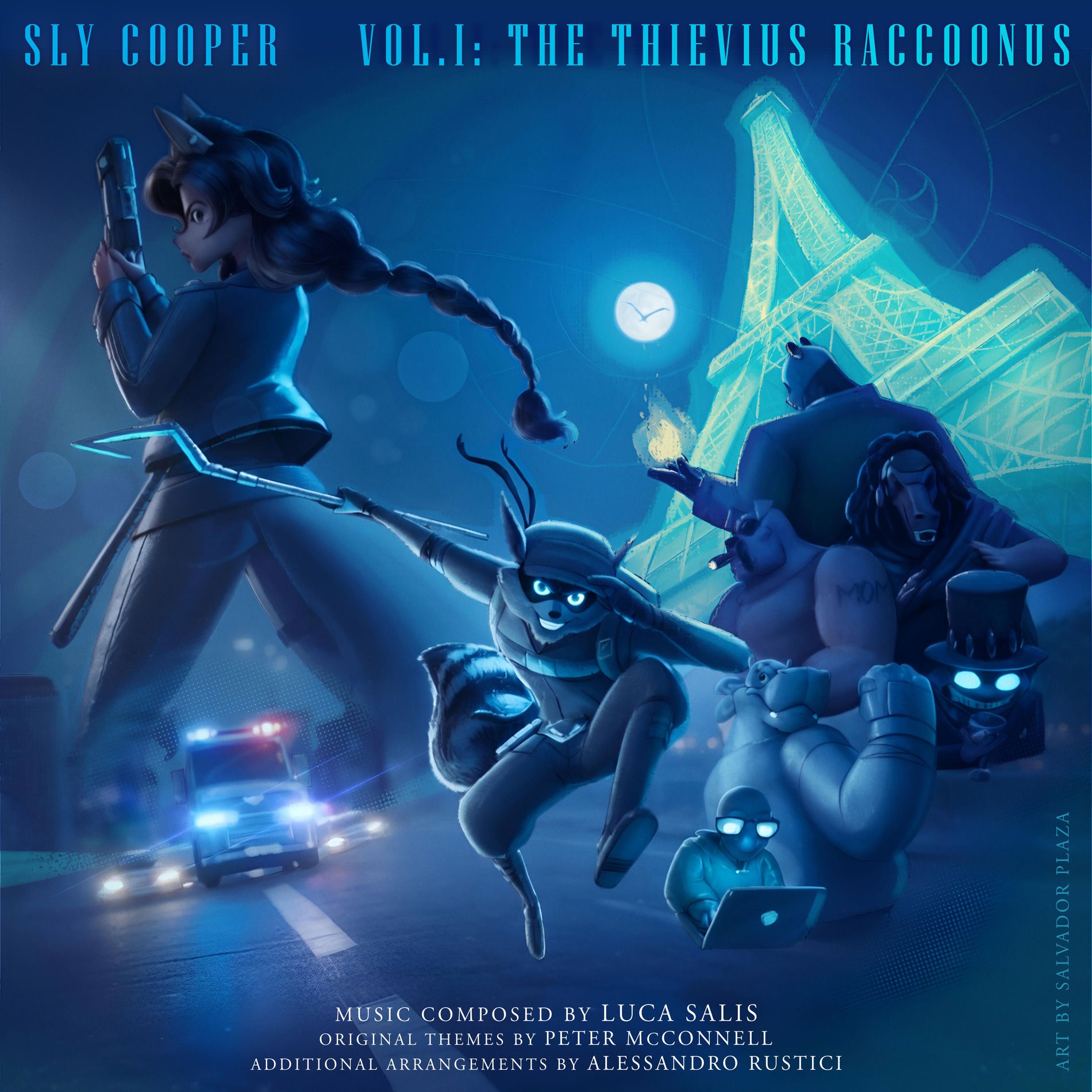 Album cover of Sly Cooper Vol. I: The Thievius Raccoonus (Original Videogame Inspired Soundtrack)