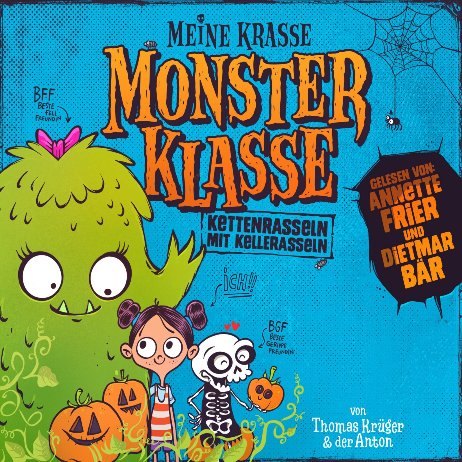 Album cover of Meine krasse Monsterklasse (Kettenrasseln mit Kellerasseln)