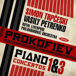 Cover of Prokofiev Piano Concerto 1 & 3