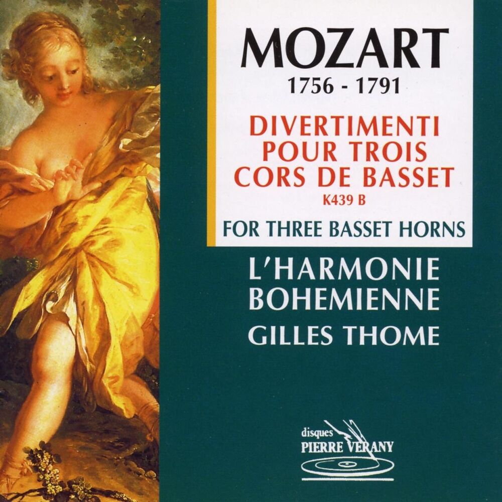 Picture of Mozart : Divertimenti pour 3 cors de basset