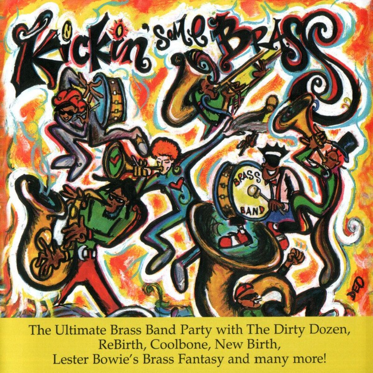Album cover of Kickin' Some Brass