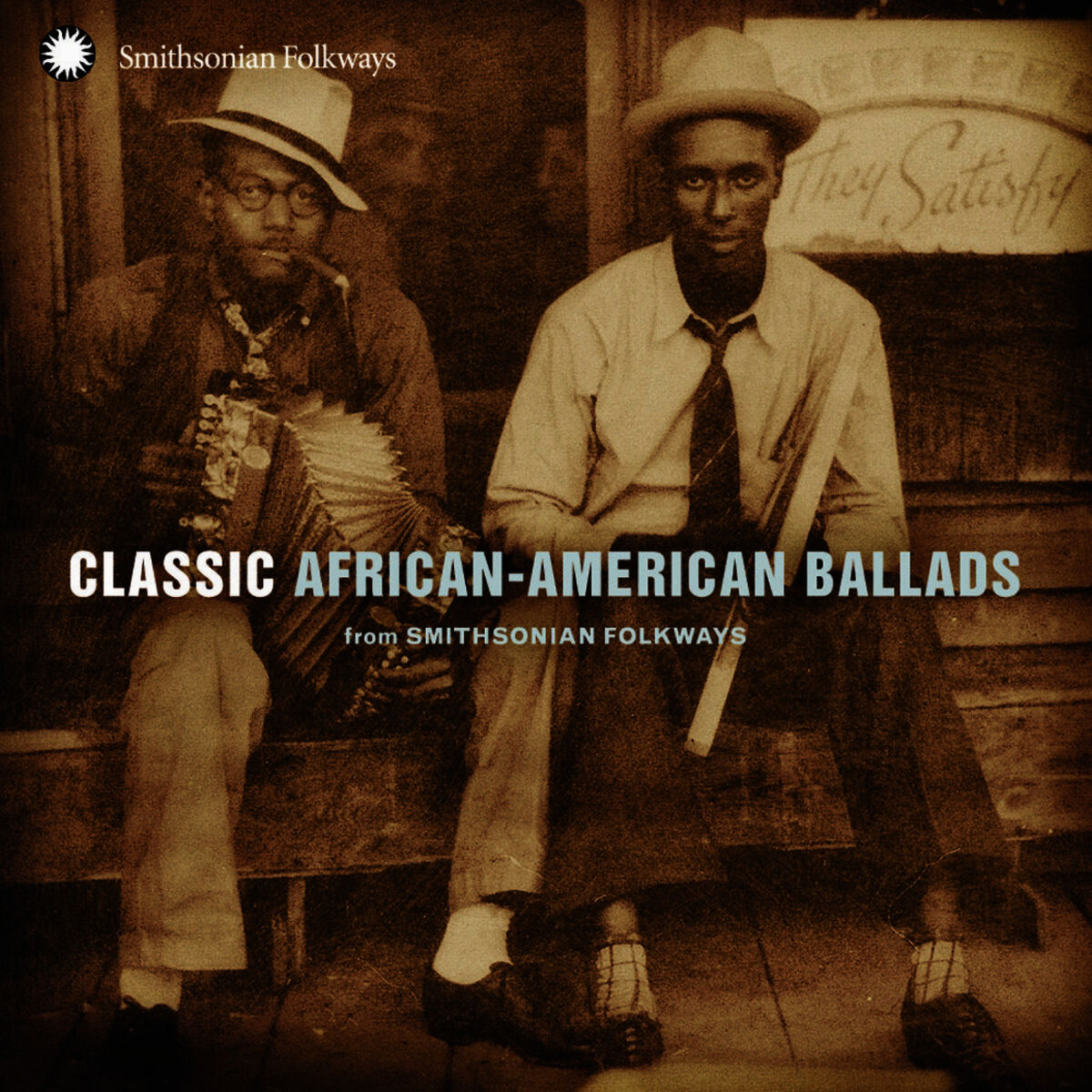 Album cover of Classic African-American Ballads from Smithsonian Folkways