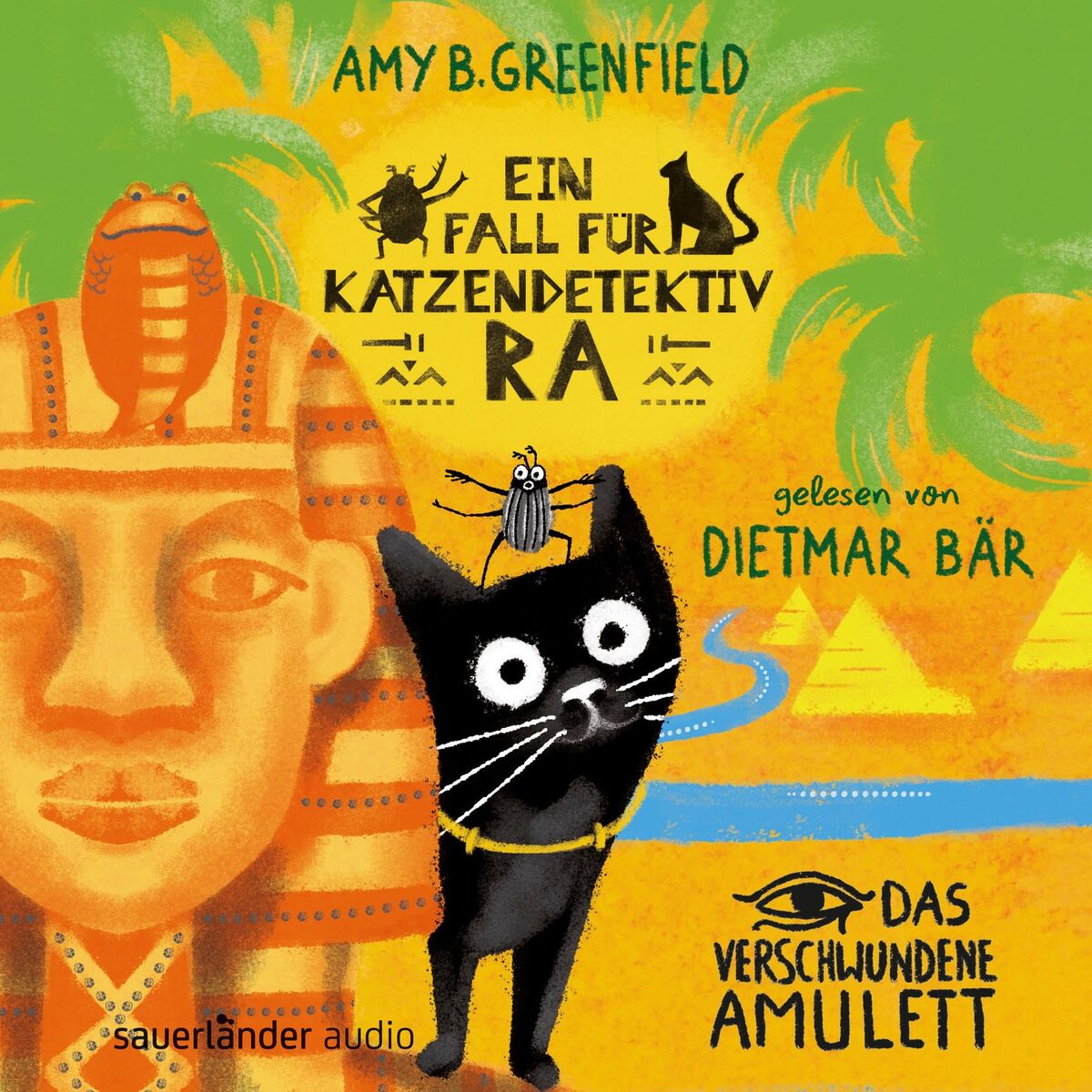 Album cover of Ein Fall für Katzendetektiv Ra - Das verschwundene Amulett - Katzendetektiv Ra-Reihe, Band 1 (Ungekürzt)