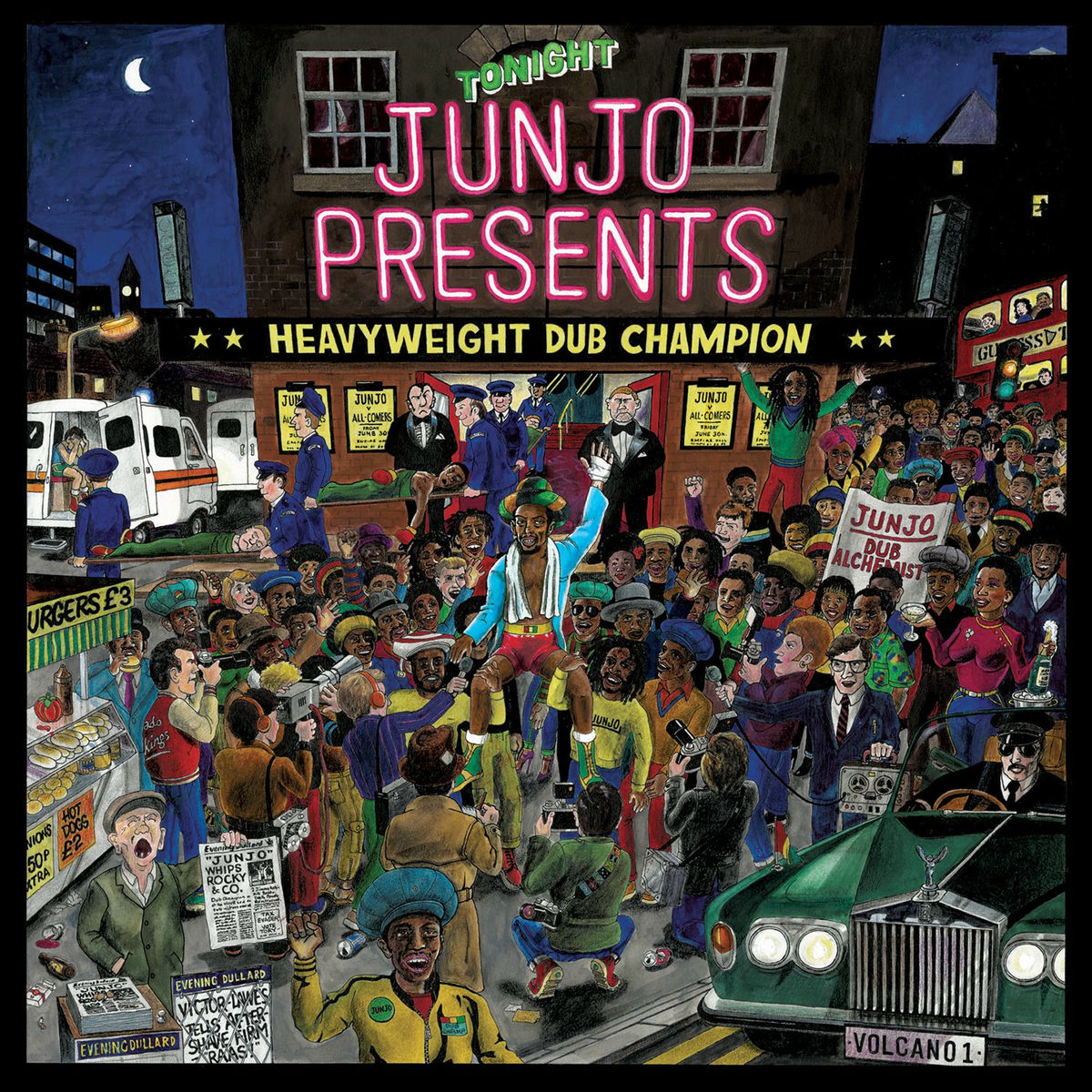 Album cover of Junjo Presents Heavyweight Dub Champion
