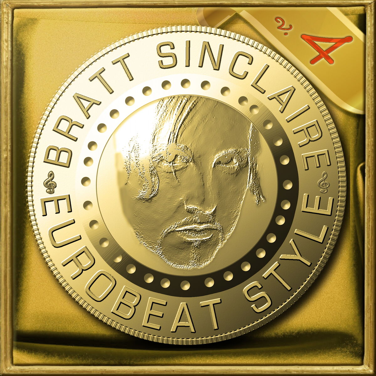 Album cover of Bratt Sinclaire Eurobeat Style, Vol.4