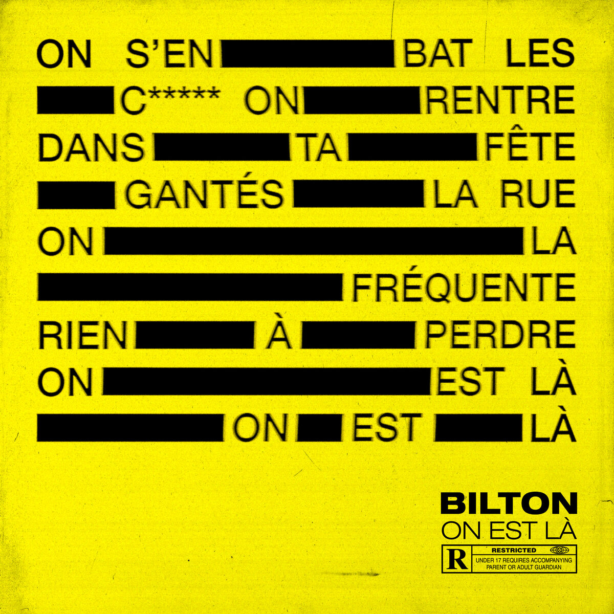Album cover of On est là