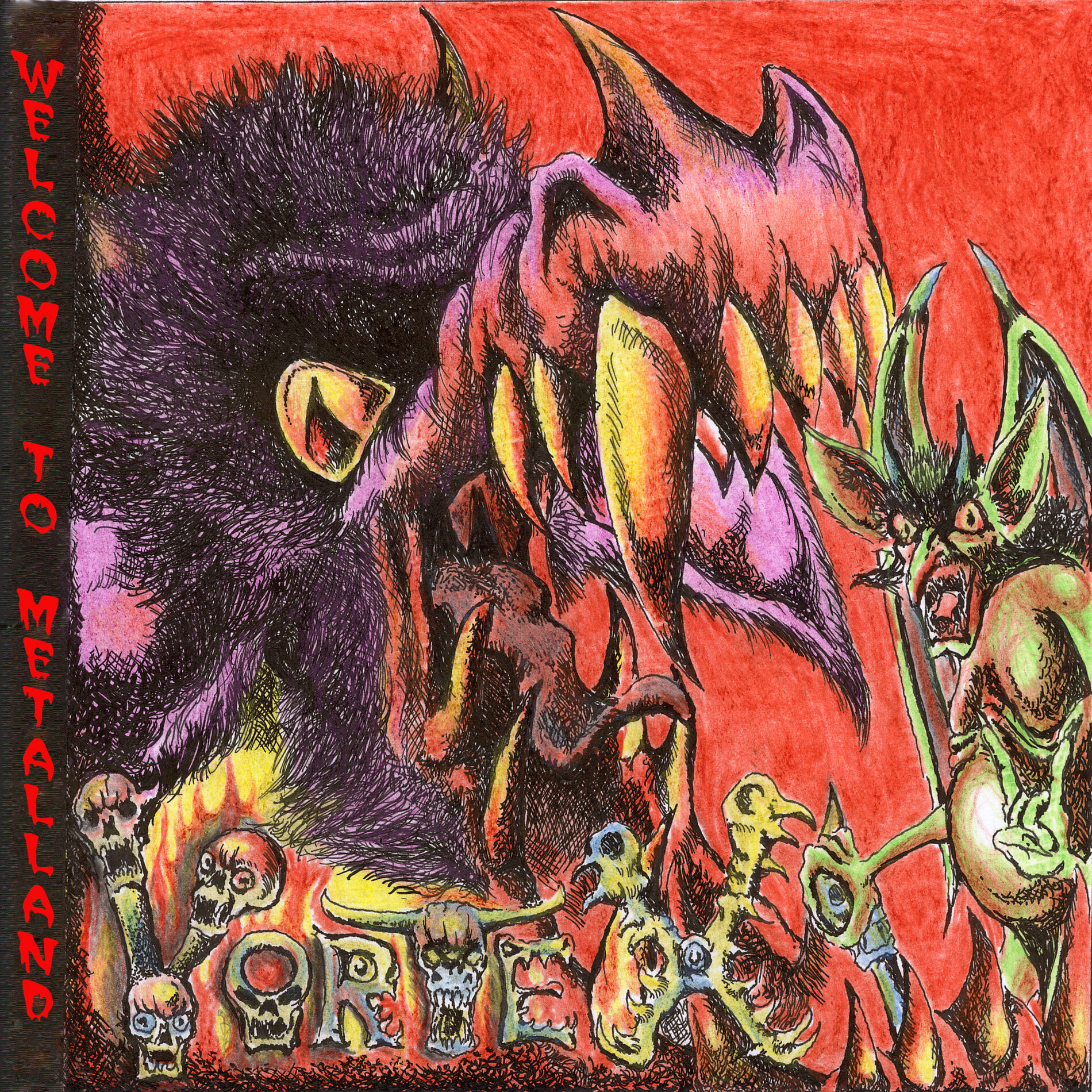 Album cover of Welcome To Metalland