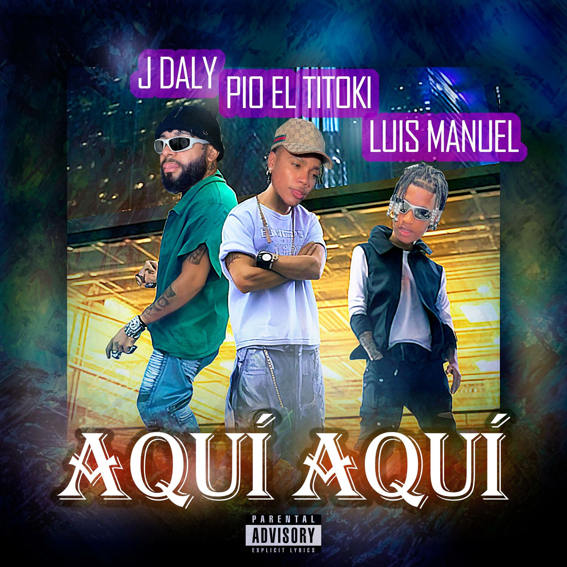 Album cover of Aqui Aqui (feat. Pio El Titoki & Luis Manuel)