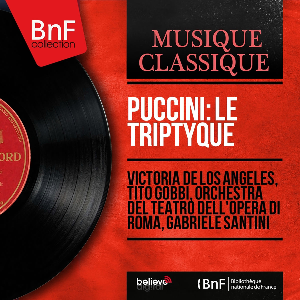 Album cover of Puccini: Le Triptyque (Mono Version)