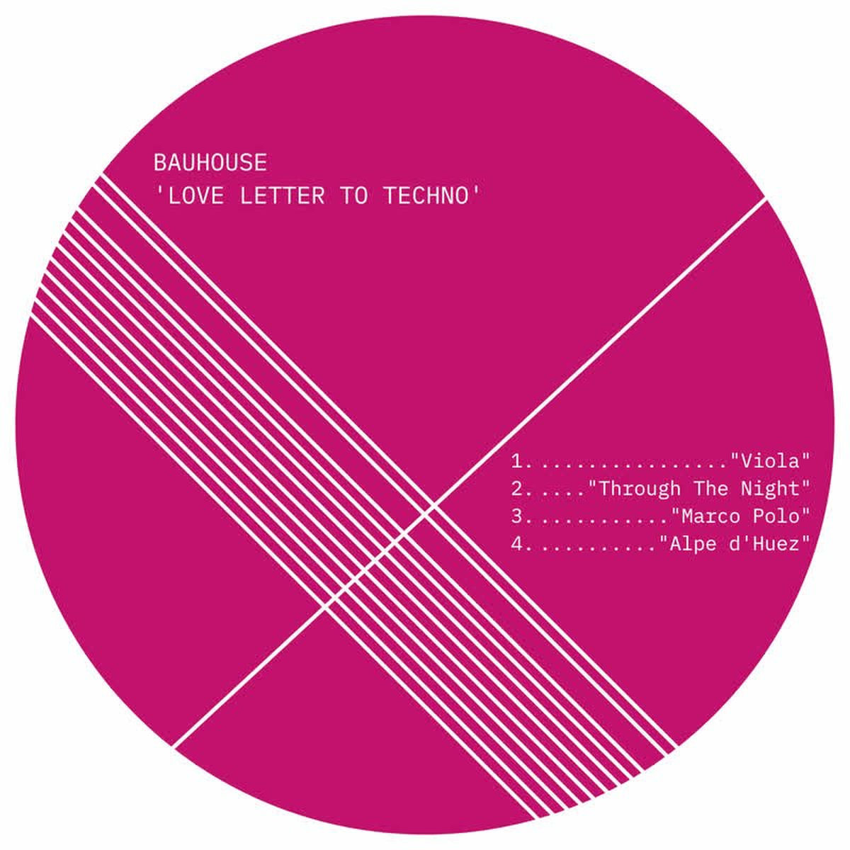 Album cover of Love Letter to Techno
