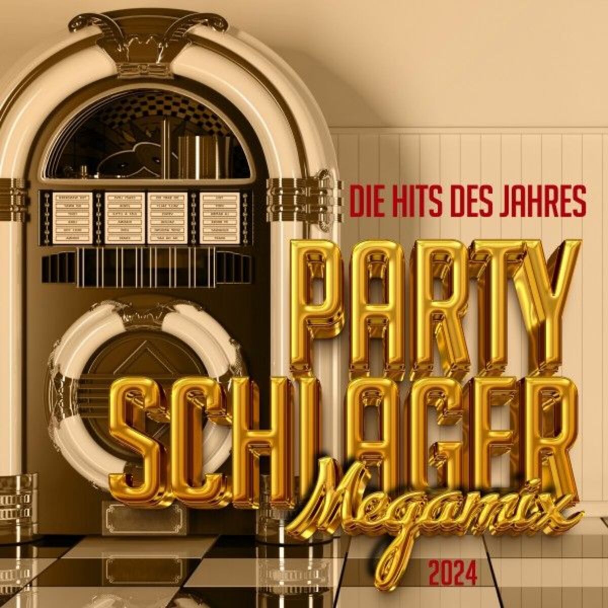 Album cover of Party Schlager Megamix 2024 - Die Hits des Jahres