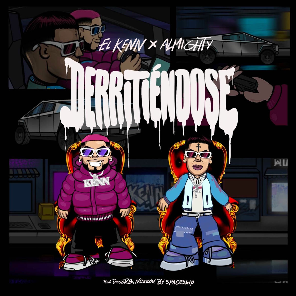 Album cover of Derritiéndose