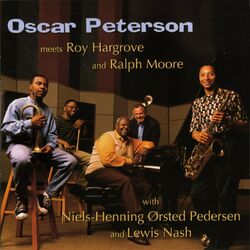 Cover of Oscar Peterson Meets Roy Hargrove And Ralph Moore