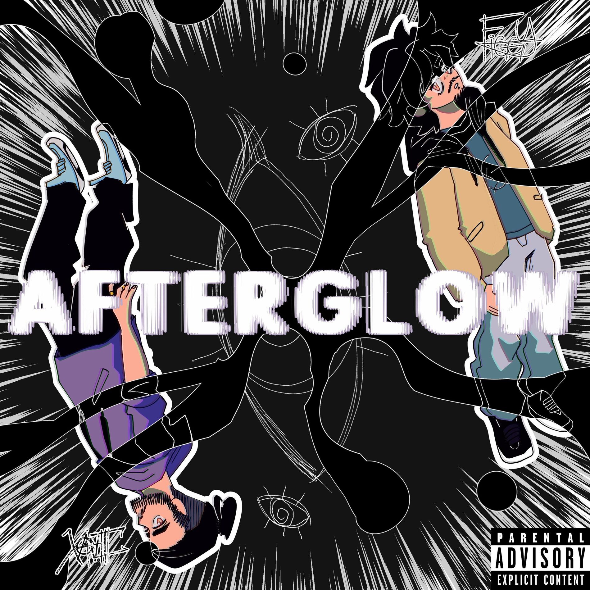 Album cover of AFTERGLOW. (feat. Xaviii)